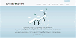 Desktop Screenshot of buysitetraffic.com